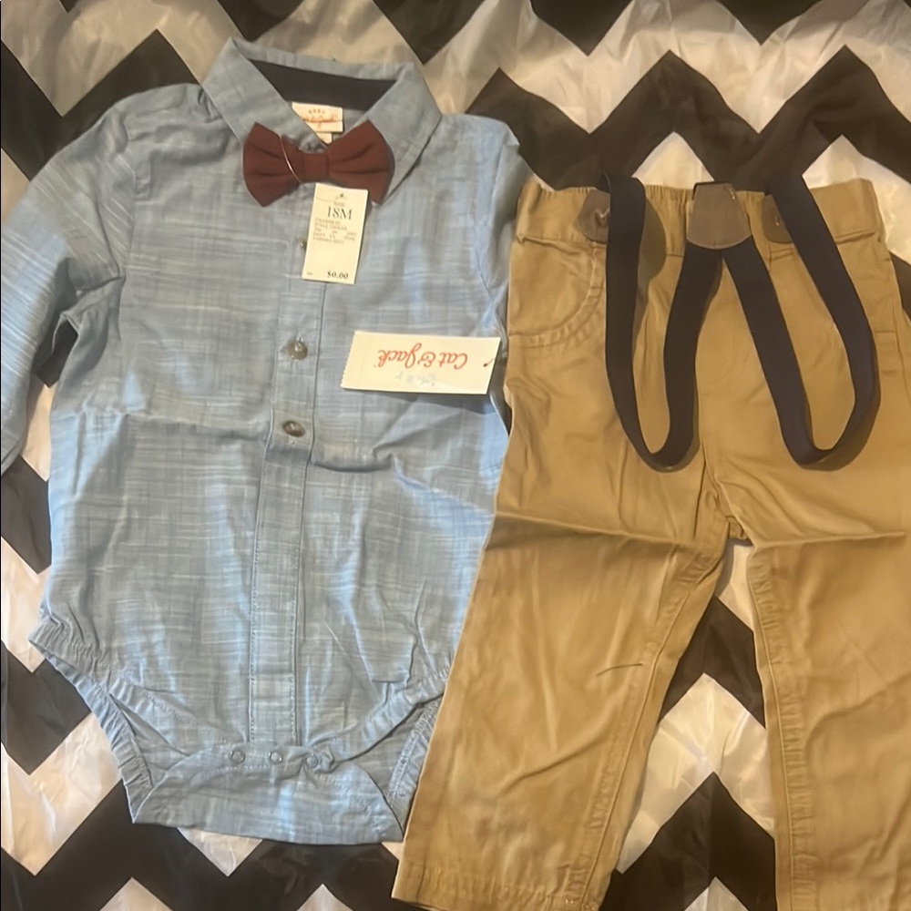Cat & Jack Baby Boy Matching Set 18 Months
